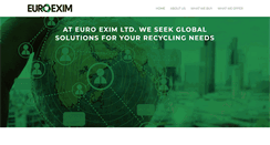 Desktop Screenshot of euroeximlimited.co.uk