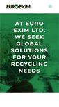 Mobile Screenshot of euroeximlimited.co.uk