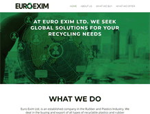 Tablet Screenshot of euroeximlimited.co.uk